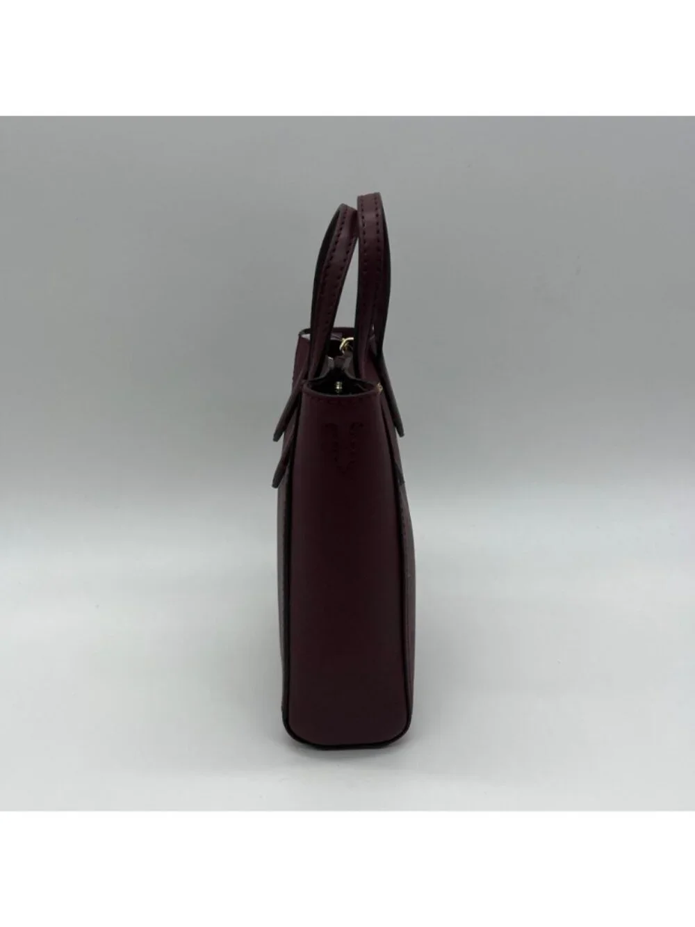 Michael Kors Burgundy Saffiano Leather Crossbody Bag